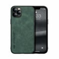 thumbnail image 1 of Dteck Case for iPhone 13 Pro, Ultra Thin Premium Leather Wrapped All-round Lens Protection Simple Design Solid Color Cell Phone Case for iPhone 13 Pro,Green, 1 of 6