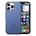 thumbnail image 1 of Dteck Case for iPhone 13,Slim Premium Canvas Grain PU Leather,Soft TPU Bumper,Non-Slip Anti-Scratch Shock-Absorbent,Protective Phone Cover for iPhone 13,Blue, 1 of 8