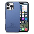 thumbnail image 1 of Dteck Case for iPhone 15 Pro Max,Slim Premium Canvas Grain PU Leather,Soft TPU Bumper,Non-Slip Anti-Scratch Shock-Absorbent,Protective Phone Cover for iPhone 15 Pro Max,Blue, 1 of 8