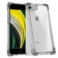 thumbnail image 1 of Dteck Case for iPhone SE 3/2 (2022/2020 Edition), iPhone 8 and iPhone 7, 4.7-Inch, Non-Yellowing Shockproof Phone Bumper Cover, Anti-Scratch Clear Back,Black, 1 of 8