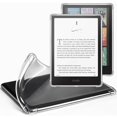 thumbnail image 1 of Dteck Clear Case for All-New Kindle Paperwhite 12th Gen 2024 (7") & Kindle Colorsoft Signature Edition (7") - Lightweight, Scratch-Proof Silicone Back Cover,Clear, 1 of 8