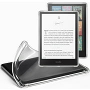 Dteck Clear Case for All-New Kindle Paperwhite 12th Gen 2024 7 & Kindle Colorsoft Signature Edition 7 - Lightweight, Scratch-Proof Silicone Back Cover,Clear