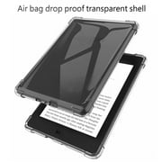 Dteck Clear Case for Amazon Fire HD 10 / HD 10 Plus compatible with 11th generation, 2021 release, Shockproof Impact Resistant Flexible Transparent Clear TPU Protective Shell with Air Cushion