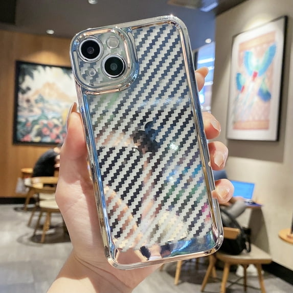 Dteck Clear Case Compatible With iPhone XS Max,Ultra Slim Shockproof Case for iPhone XS Max 5.8 inch,Silver