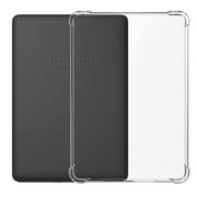 Dteck Clear Case for Kindle Paperwhite 6.8 11th Generation 2021 Release - Slim Thin Case Lightweight Protector Durable Silicone Protective E-Reader Cover Case Clear,Clear