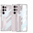 thumbnail image 1 of Dteck Clear Case for Samsung Galaxy S24, Shockproof Silicone Wrist Strap Case Soft Shockproof Camera Protection Phone Cover, Rosegold, 1 of 6