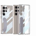thumbnail image 1 of Dteck Clear Case for Samsung Galaxy S25 Plus, Shockproof Silicone Wrist Strap Case Soft Shockproof Camera Protection Phone Cover, Gray, 1 of 6