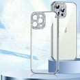 thumbnail image 1 of Dteck Clear Case for iPhone 13 Transparent Crystal Case Sparkle Camera Protection Soft TPU Ultra Slim Thin Shockproof Case For iPhone 13,Silver, 1 of 6