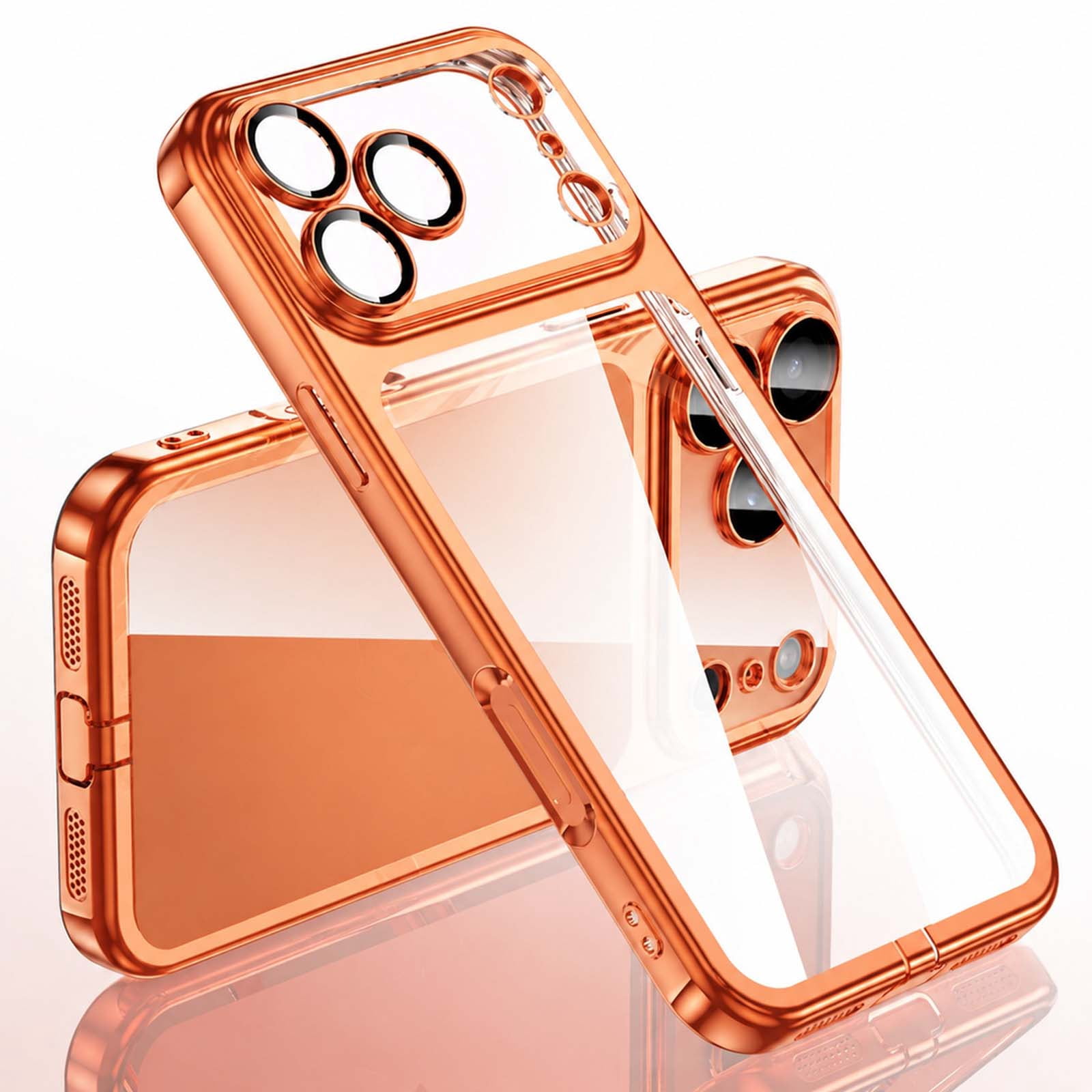 Dteck Clear Case for iPhone 17 Pro Max, Crystal Transparent Slim Cover ...
