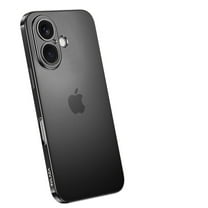 Dteck Clear Case for iPhone 17,Shockproof TPU Case Lens Protection Slim Back Cover for iPhone 17, Black
