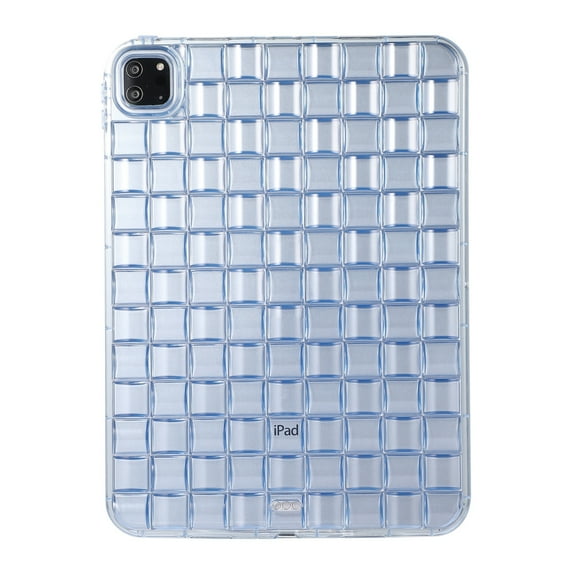 Dteck Clear Case for iPad 10th Generation 10.9 Inch with Bubble Drop Protection, Lightweight Shockproof Protective Cover for 10.9" iPad10th Gen 2022,Blue