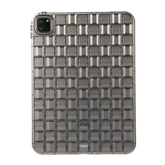 Dteck Clear Case for iPad 10th Generation 10.9 Inch with Bubble Drop Protection, Lightweight Shockproof Protective Cover for 10.9" iPad10th Gen 2022,Gray