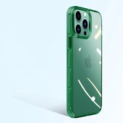 Dteck Clear Case for iPhone 13 Transparent Crystal Clear Ultra Slim Thin Design Full Body Protection Non-Yellowing Scratch Resistant Shockproof Case For iPhone 13,Darkgreen