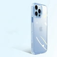 thumbnail image 1 of Dteck Clear Case for iPhone 14 Plus Transparent Crystal Clear Slim Thin Design Full Body Protection Non-Yellowing Scratch Resistant Shockproof Case For iPhone 14 Plus,Blue, 1 of 8