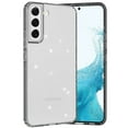 thumbnail image 1 of Dteck Clear Glitter for Samsung Galaxy S23 Plus,Military Drop Protection Sparkly Shiny Bling Slim Thin Soft Rubber Protective Phone Cover for Galaxy S23+,Black, 1 of 6