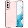 thumbnail image 1 of Dteck Clear Glitter for Samsung Galaxy S23 Plus,Military Drop Protection Sparkly Shiny Bling Slim Thin Soft Rubber Protective Phone Cover for Galaxy S23+,Pink, 1 of 6