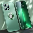 thumbnail image 1 of Dteck Compatible Case For iPhone 13,Drop Camera Protection Case Hybrid Matte Slim Fit Logo View Phone Cover.For iPhone 13,Green, 1 of 5