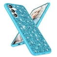 thumbnail image 1 of Dteck Compatible with Samsung Galaxy A35 Case,Shockproof Glitter Case Bling Sparkly Soft TPU and PC Silicone Shiny Girl Women Thin Protective Cover for Galaxy A35 5G,Blue, 1 of 5