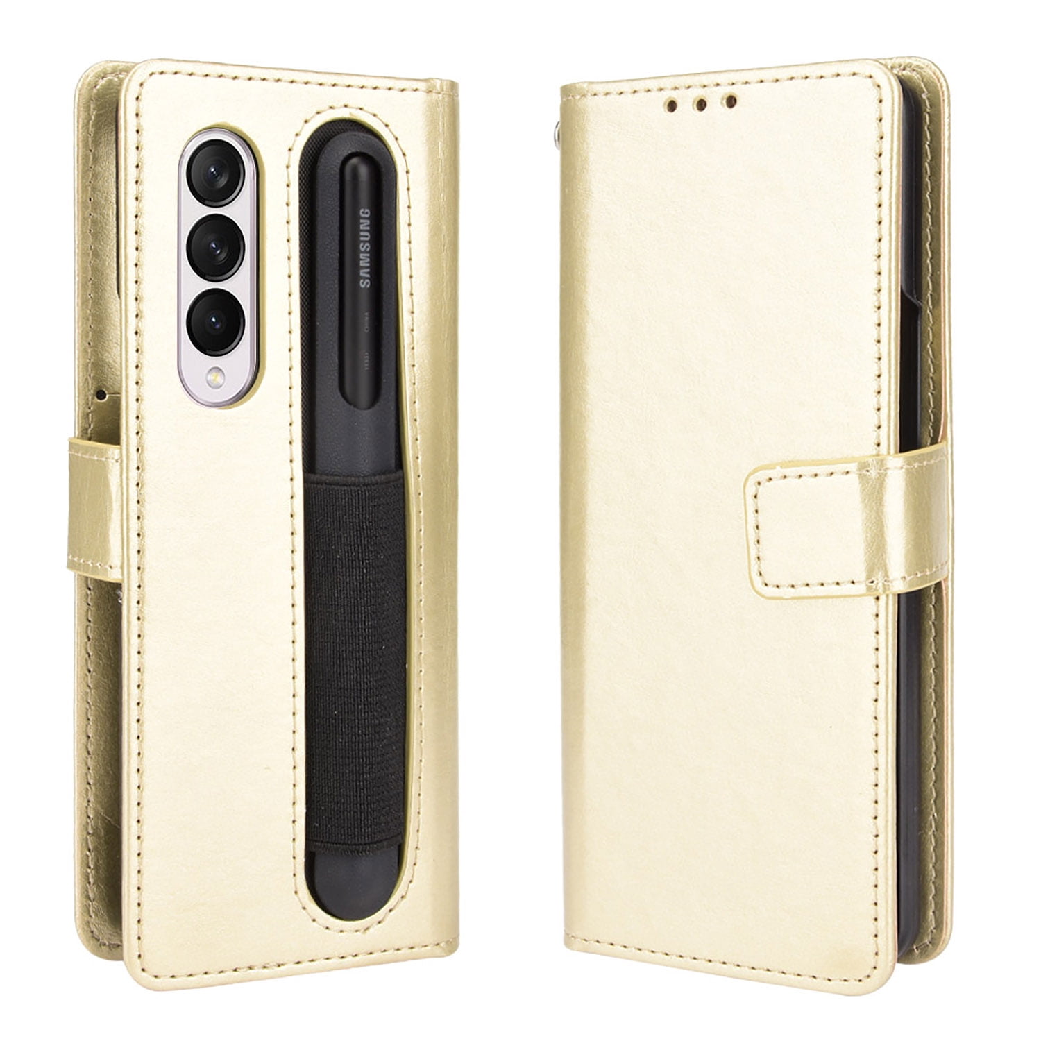 Custodia Honor 9X / P Smart Z Con Fiori In Rilievo, Portafogli E Chiusura Magnetica, Protezione Antiurto - Gatto E Ape - 5