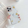 thumbnail image 1 of Dteck Compatible with iPhone 13 Pro Max Case, Clear Flower Soft Flexible TPU and Hard PC Shockproof Case Women Girls Case for iPhone 13 Pro,C, 1 of 5