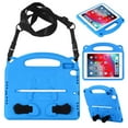 thumbnail image 1 of Dteck Crossbody Case For 10.2 iPad 8th Generation / iPad 7th Generation / iPad Pro 10.5 / iPad Air 3, Anti-Drop Shock Proof Light Weight Convertible Handle Kickstand Cover with Shoulder Strap, Blue, 1 of 5