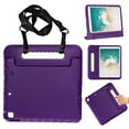 thumbnail image 1 of Dteck Crossbody Case For 10.2 inch iPad 8th Generation / iPad 7th Generation / iPad Air 3 / iPad Pro 10.5 inch, Kids Shock Proof Protective Light Weight Cover Handle Stand with Shoulder Strap, Purple, 1 of 6