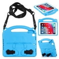 thumbnail image 1 of Dteck Crossbody Case For 9.7 inch iPad 6th Generation / iPad 5th Generation / iPad Air 2 / iPad Air 1st, Anti-Drop Shock Proof Light Weight Handle Kickstand Cover with Shoulder Strap, Blue, 1 of 5