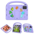 thumbnail image 1 of Dteck Crossbody Strap Kids Case for Lenovo Tab M11 11 inch TB330FU TB330XU 2024,Cute EVA Hand Grip Case Shockproof Kickstand Cover with Shoulder Strap,Purple, 1 of 6