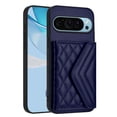 thumbnail image 1 of Dteck Crossbody Strap Wallet Case for Google Pixel 9 / 9 Pro,Shockproof Leather Case RFID Blocking Card Slots Magnetic Wallet Kickstand Cover for Google Pixel 9 / 9 Pro,Blue, 1 of 6