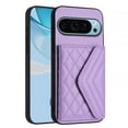thumbnail image 1 of Dteck Crossbody Strap Wallet Case for Google Pixel 9 / 9 Pro,Shockproof Leather Case RFID Blocking Card Slots Magnetic Wallet Kickstand Cover for Google Pixel 9 / 9 Pro,Purple, 1 of 6