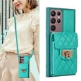 thumbnail image 1 of Dteck Crossbody Wallet Phone Case for Samsung Galaxy S25 Ultra 6.9", Multi-function Card Slots Pocket PU Leather Cover Women Men for Samsung S25 Ultra,Green, 1 of 8