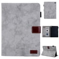 thumbnail image 1 of Dteck Fire HD 10 2021 Case - Folio PU Leather Smart Case Cover with Auto Wake/Sleep & Card Slots Compatible with All-New Amazon Fire HD 10 11th Generation / Fire HD 10 Plus 2021,Gray, 1 of 6