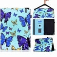thumbnail image 1 of Dteck Fire HD 10 Tablet Case 11th Generation 2021 Release, Fire HD 10 Plus Tablet Case 11th Generation 2021 Release, Anti-Scratch PU Leather Folio Stand Smart Cover for Fire 10 2021, #8 Butterfly, 1 of 8