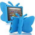 thumbnail image 1 of Dteck Fire Max 11 Tablet Case Kids, Amazon Fire Max 11 2023 Butterfly Case with Kickstand Light EVA Full Boby Rugged Shockproof Kid-Proof Fire Max 11 Kids Tablet Case for Girls Kids Gift,Blue, 1 of 6