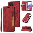 thumbnail image 1 of Dteck Fit for Samsung Galaxy A53 5G (6.5 inch ) Wallet Phone Case with Wrist Strap,Shockproof Premium PU Leather Magnetic Clasp ID Credit Card Holder Slots Flip Stand Protective Phone Cover,Red, 1 of 15
