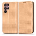thumbnail image 1 of Dteck Fit Samsung Galaxy S22 Ultra Case Wallet with [RFID Blocking] Card Slots Kickstand Magnetic PU Leather + Soft TPU Flip Fold Cover for Samsung Galaxy S22 Ultra Wallet Case, Beige, 1 of 10
