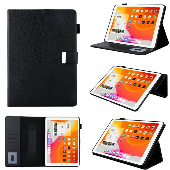 Dteck Flip Case For Apple iPad Pro 11 inch, Business Wallet Case PU Leather Magnetic Flip Folio Cover with Apple Pencil Holder / Auto Sleep Wake Function / Multiple Stand Angles, Black