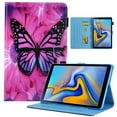 thumbnail image 1 of Dteck Flip Case for Samsung Galaxy Tab A7 Lite 8.7-inch 2021 Tablet models SM-T220 / T225, Cute Pattern PU Leather Folio Case Multi-angle Stand Cover with Card Slots,27 Pink Butterfly, 1 of 6