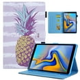 thumbnail image 1 of Dteck Flip Case for Samsung Galaxy Tab A7 Lite 8.7-inch 2021 Tablet models SM-T220 / T225, Cute Pattern PU Leather Folio Case Multi-angle Stand Cover with Card Slots,22 Gold Pineapple, 1 of 6