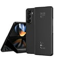 thumbnail image 1 of Dteck Flip Mirror Case for Samsung Galaxy Z Fold 6, Luxury Leather Case Shockproof Kickstand Cover for Galaxy Z Fold 6 5G,Black, 1 of 7