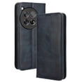 thumbnail image 1 of Dteck Flip Wallet Case for OnePlus 12R 5G, [3 Card Slots][Stand Function] PU Leather Shockproof Protective Case Magnetic Closure Phone Cover for OnePlus 12R 5G 2024,Blue, 1 of 7