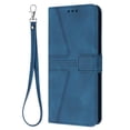thumbnail image 1 of Dteck Flip Wallet Case for Samsung Galaxy A35, PU Leather Magnetic Folio Cover with Card Holder Wrist Strap, Shockproof Kickstand Protective Case for Samsung Galaxy A35 5G,Blue, 1 of 7