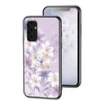 thumbnail image 1 of Dteck Flower Pattern Case for Samsung Galaxy A54 5G, Samsung A54 5G Case with Built-in 360 Rotatable Ring Holder Kickstand Slim Shockproof Bumper Phone Case Cover for Samsung Galaxy A54 5G,Purple, 1 of 8
