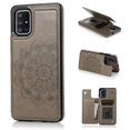 thumbnail image 1 of Dteck Flower Patterned Wallet Case For Samsung Galaxy A51 4G (6.5 inches),Magnetic Leather Card Holder Case Kickstand Shockproof Rubber Back Phone Cover,Gray, 1 of 5
