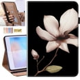 thumbnail image 1 of Dteck Folio Case for Samsung Galaxy Tab A 8.0 Inch 2019 Model SM-T290/T295, Multi-Angle Viewing Protective Stand Cover with Pencil Holder & Card Holder & Elastic Strap,Mandala, 1 of 7