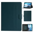 thumbnail image 1 of Dteck Folio Case for Lenovo Tab M10 10.1 inch (TB-X605F, TB-X505F), Slim Fit Book Cover Design Multi-Angle Stand PU Leather Case Cover, Deep Green, 1 of 5
