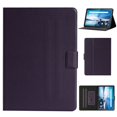 thumbnail image 1 of Dteck Folio Case for Lenovo Tab M10 10.1 inch (TB-X605F, TB-X505F), Slim Fit Book Cover Design Multi-Angle Stand PU Leather Case Cover, Purple, 1 of 5