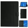 thumbnail image 1 of Dteck Folio Case for Lenovo Tab M10 FHD Plus 10.3 inch TB-X606F, Slim Fit Book Cover Design Multi-Angle Stand PU Leather Case Cover, Black, 1 of 5