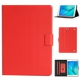 thumbnail image 1 of Dteck Folio Case for Samsung Galaxy Tab A 8.0 2015 SM-T350 T355, Slim Fit Book Cover Design Multi-Angle Stand PU Leather Case Cover, Red, 1 of 5