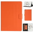 thumbnail image 1 of Dteck Folio Case for Samsung Galaxy Tab A 8.0 2019 SM-T290 T295, Slim Fit Book Cover Design Multi-Angle Stand PU Leather Case Cover, Orange, 1 of 5